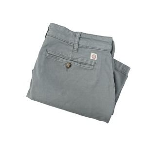 Marine Layer Chino Shorts 7" Inseam Gray Men's 32